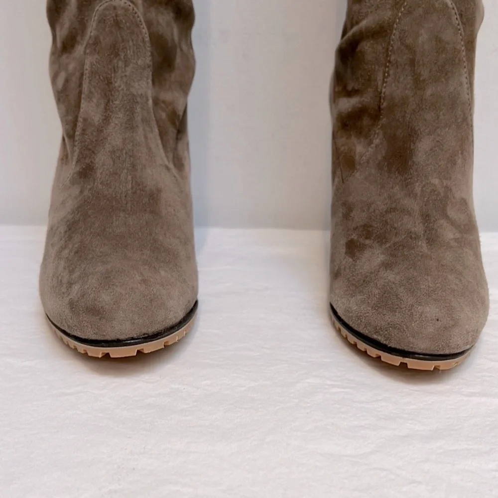 Stuart Weitzman Over The Knee Suede Boots